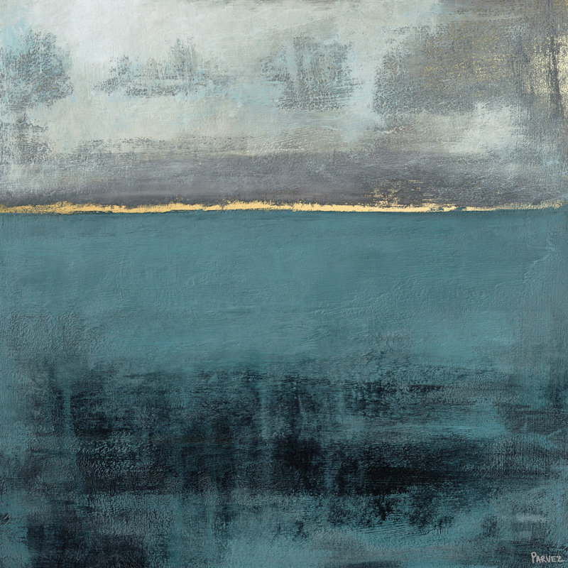 «City Lights At The Bayou End» par Parvez Taj - peinture sur toile tendue, H 24 po x l 24 po x P 1,5 po