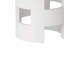 Accent Round Dining Table with Printed Marble Table Top-1201280939-1201280948