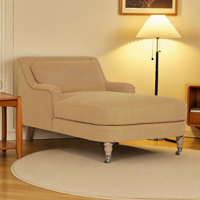 Chaise longue élégante paresseuse rétro
