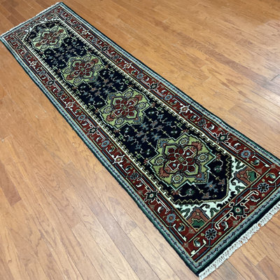  Handmade Serapi Wool Runner