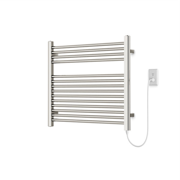 Chauffe-serviettes Artos M06875P-PN, nickel poli à brancher 27 po x 30 po Artos, Nickel poli