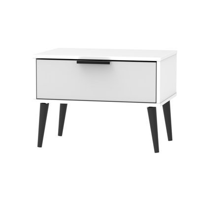 Fully Assembled Euart 1 Drawer Bedside Table