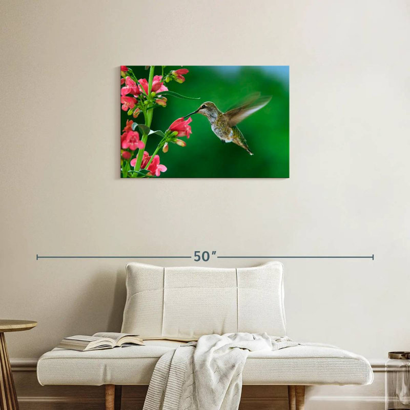 Brampt Spring Hummingbird, 20" H x 30" W
