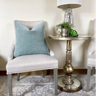 Housse de coussin en velours uni