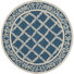 Blue/Ivory