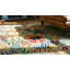 Tapis chinois carré en velours carré