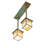 2 - Light Beige Kitchen Island Pendant
