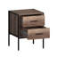 Esteban 2 Drawer Bedside Table