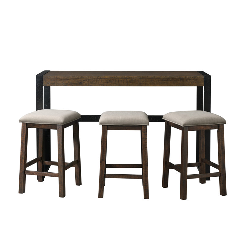 Geithner 3 - Person Double Pedestal Dining Set