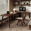 Bureau en bois massif en forme de L noyer foncé-1416148203-1416148206