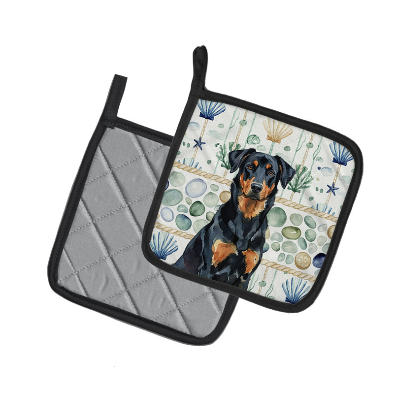Paire de poignées en verre Beauceron