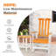 Chaise berçante d'extérieur en PEHD Aoodor-1870344036