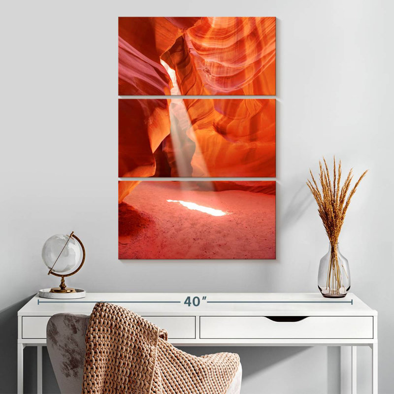 Alvord Antelope Canyon Sunlight, 32" H x 20" W