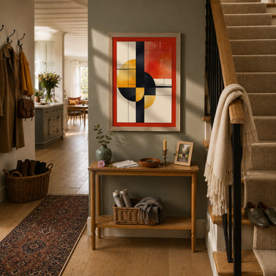 Abstraction Geometric - Framed Print