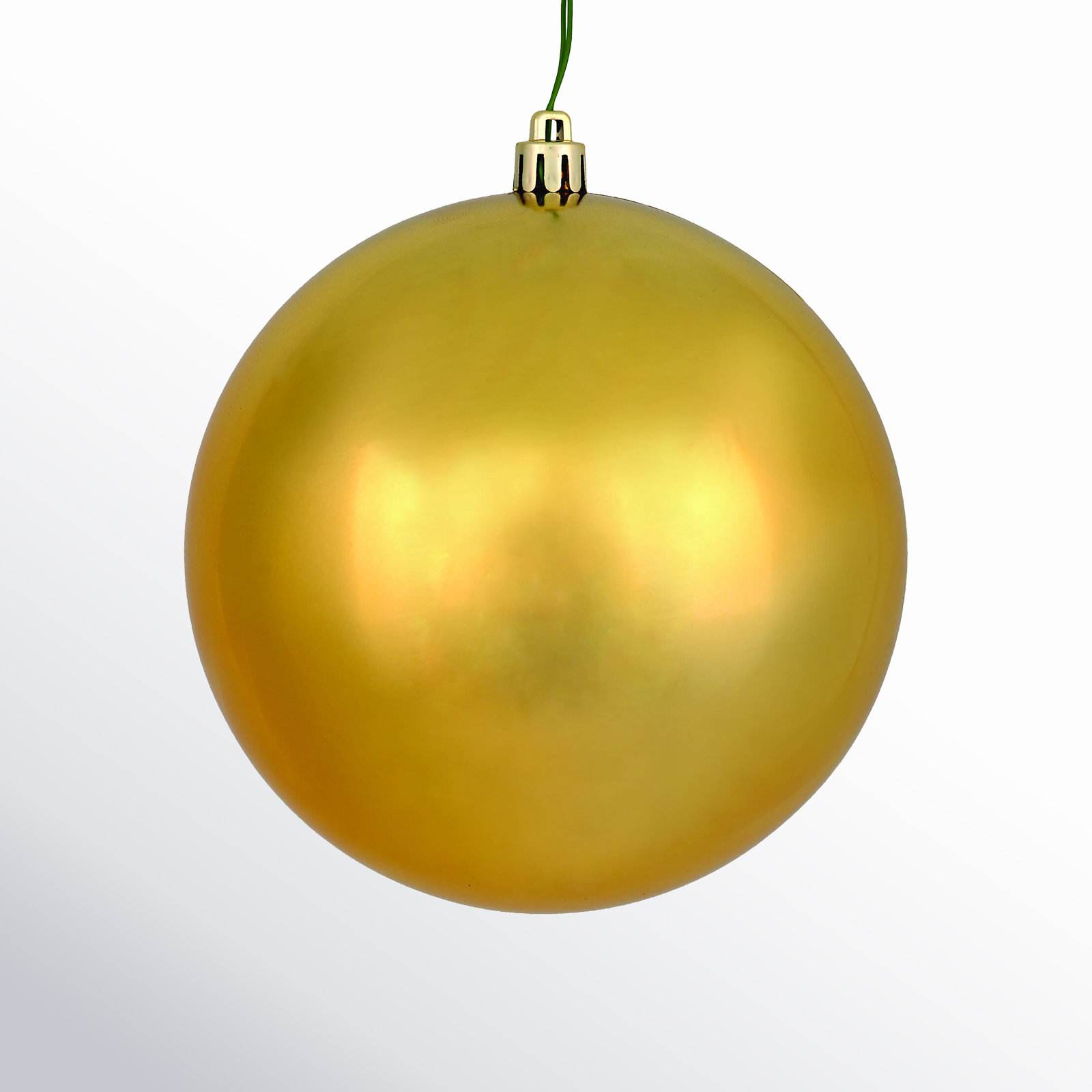 Shatterproof Bauble, 2.75", Copper Gold