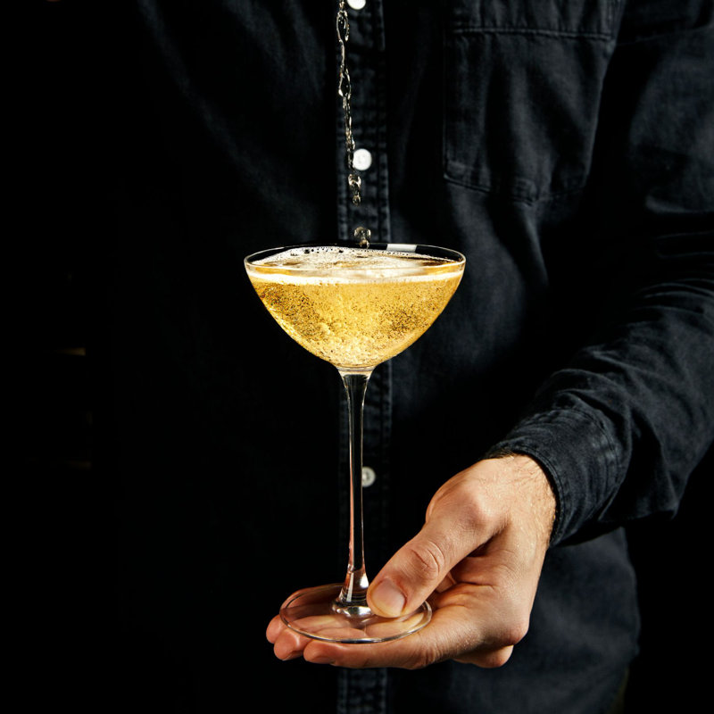 Hepburn Handmade Crystal Coupe