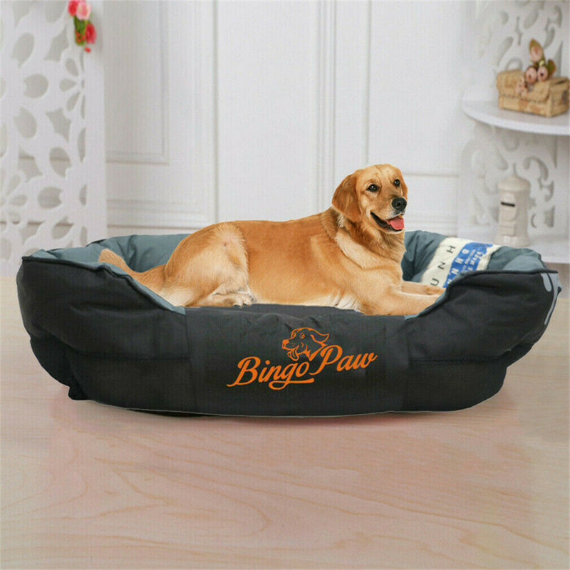 Pet Bed, 26cm H x 130cm W x 90cm D
