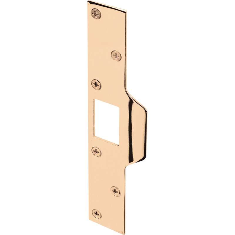 Verrou de sécurité maximale, acier 1-1 / 4 po x 7-7 / 8 po, laiton plaqué (paquet simple)