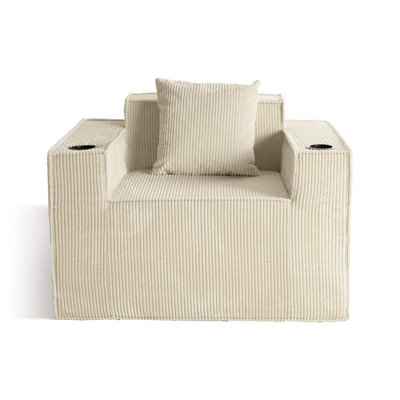 41.3 " Corduroy Settee
