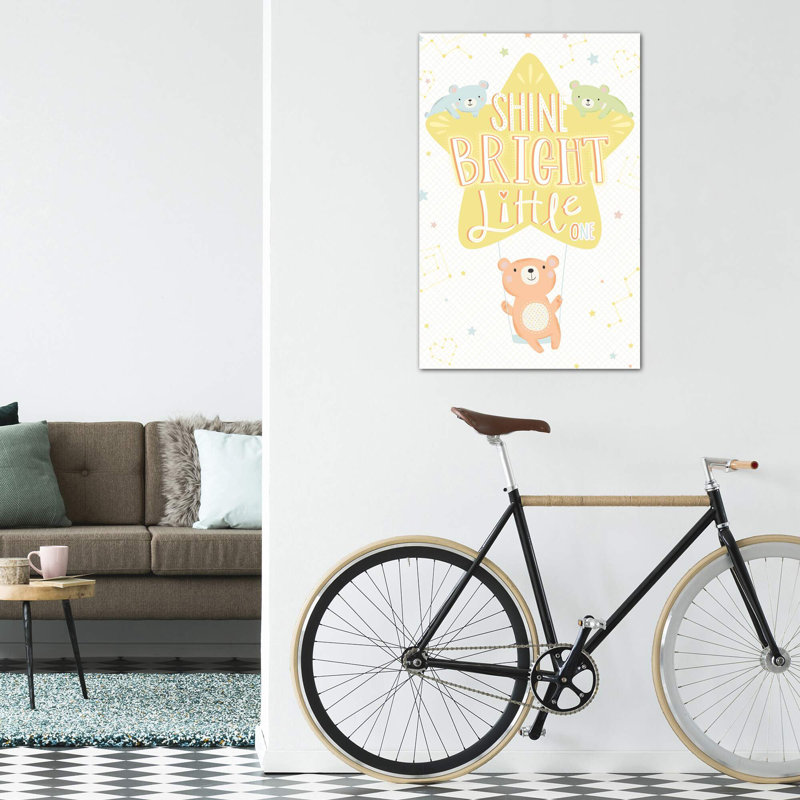 «Baby's Adventure III» par Arrolynn Weiderhold - impression d'art graphique, Toile tendue, Pas de tapis