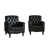 Blue Black Faux Leather is out of stock