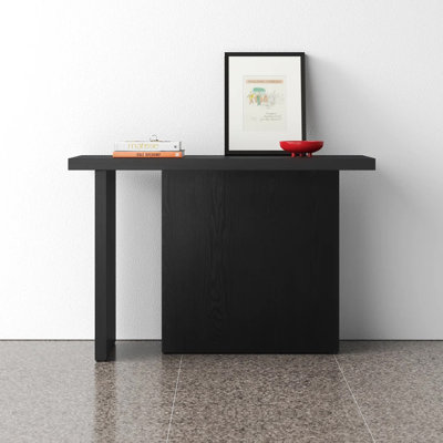 Retro simple rectangular console table