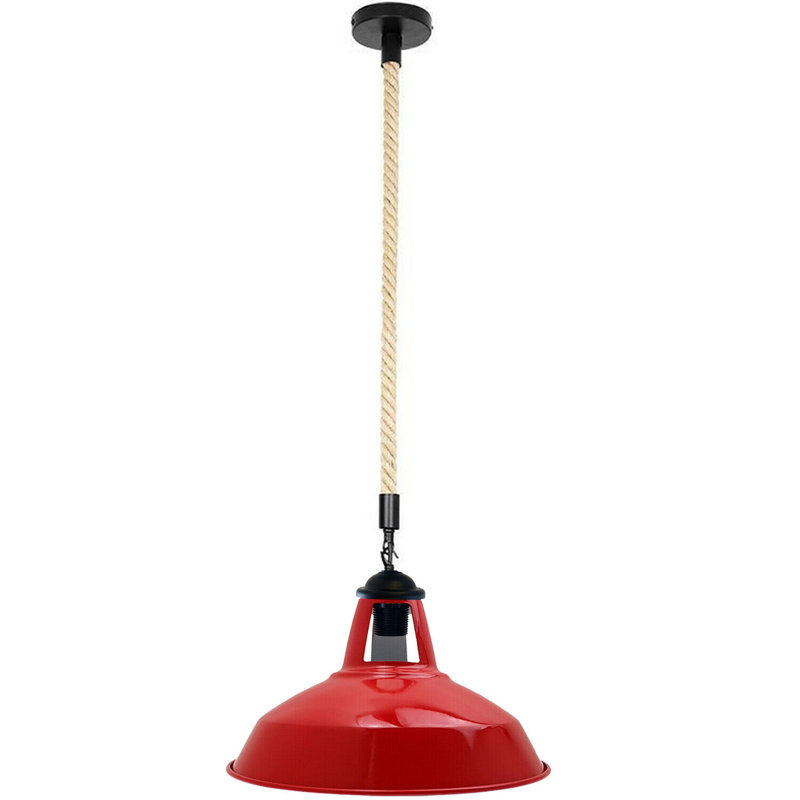 Cates 1 - Light Dome Pendant, Red