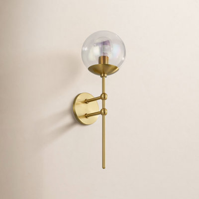 Ophelia Single Light Armed Sconce