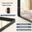 Molly Tempered Glass and Metal Framed French Cleat Mounted Wall Bathroom / Vanity Mirror-86849815-86873724-120985719