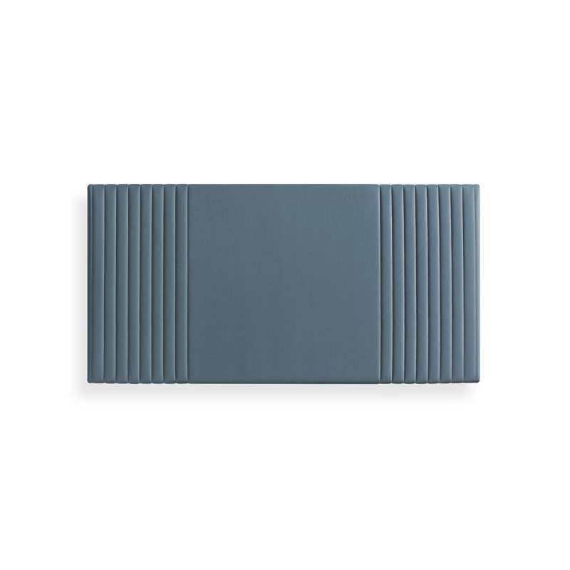 Upholstered Headboard, Small Double (4'), Dark Blue