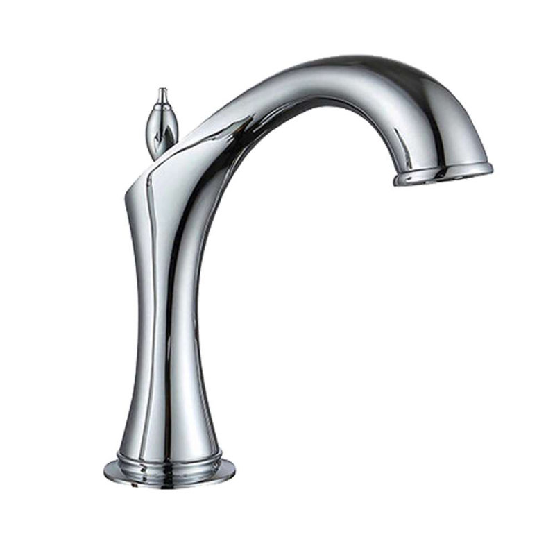 BathSelect Bishop Chrome Finish Commercial Automatic Touchless Motion Sensor Faucet – Deck Mount, Infrared Technology