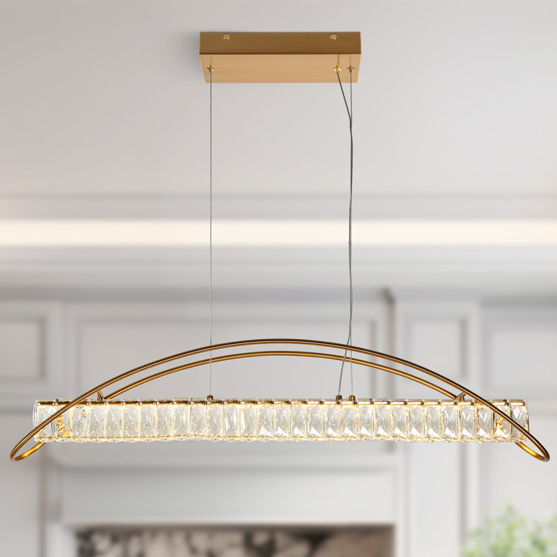 Daine Modern Linear LED Chandelier