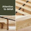 Lit en bois massif sans tête de lit-561760125