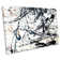 Abstract Paint Splashes CANVAS WALL ARTWORK Print Art