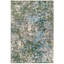 Antebi Abstract Green Area Rug-110842016