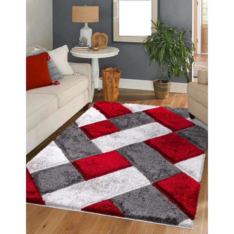 Corbinian Geometric Area Rug, Rectangle 120 x 170cm