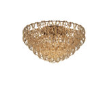 Giogali Ceiling Lamp 80 Crystal Smoky Glossy Chrome E26 Ul 1