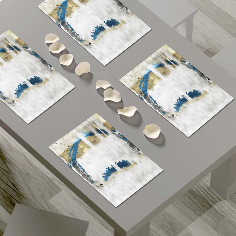 Napperon abstrait en polyester