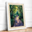 Path Through Canopy Scandinavian - Framed Print-1690391568-1690391577