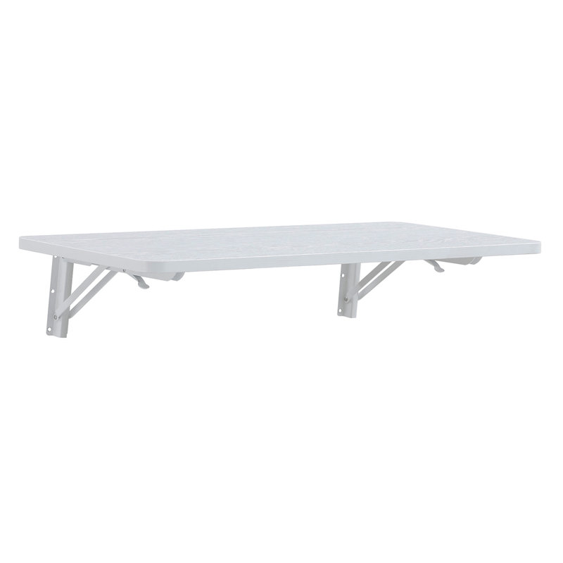 Laundry Room Folding Table Wall Mounted Folding Table For Small Spaces,Fold Down Desk,Workbench,Addition To Garage & Shed/Home Office/Laundry Room/Home Bar/Kitchen & Dining Room,31.5*15.8*6.5 Inches.
