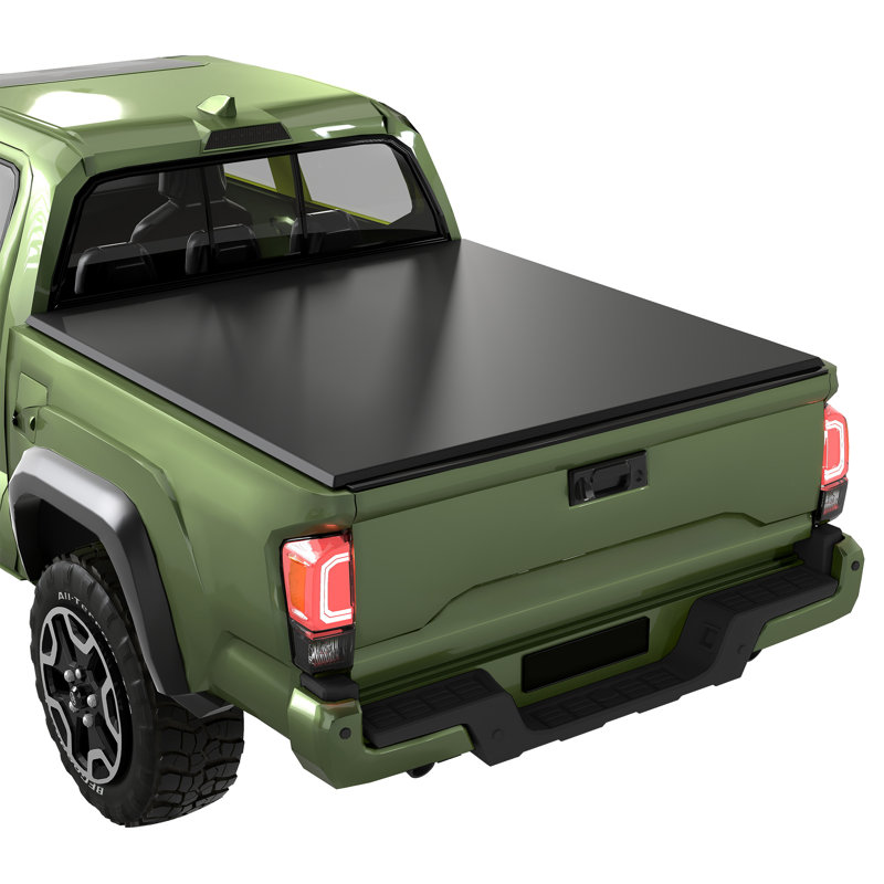 Tonneau de lit de camion pliable de 6,5 pi pour lit de 6,4 / 6,5 pi, H 2 po x l 70,5 po x P 78,3 po
