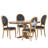 4 - Person Extendable Pedestal Dining Set