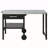 Outdoor Kitchen Cart Foldable Outdoor Prep Station Portable BBQ Cart Grill Cart With Foldable Top And Storage Space For Backyard, Patio-156464197
