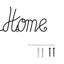 Décoration murale Home Sweet Home - Découpe de cursive en métal - Signe artistique pour décor rustique moderne