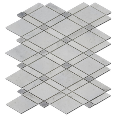 Diamant blanc mosaïque