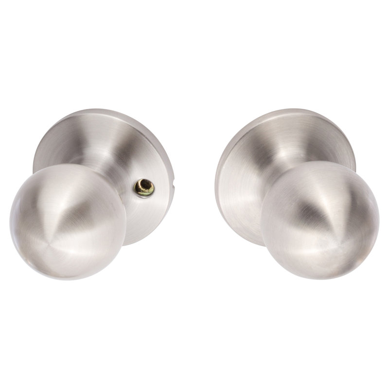 Ensemble de boutons de passage Tahoe, Acier inoxydable satiné