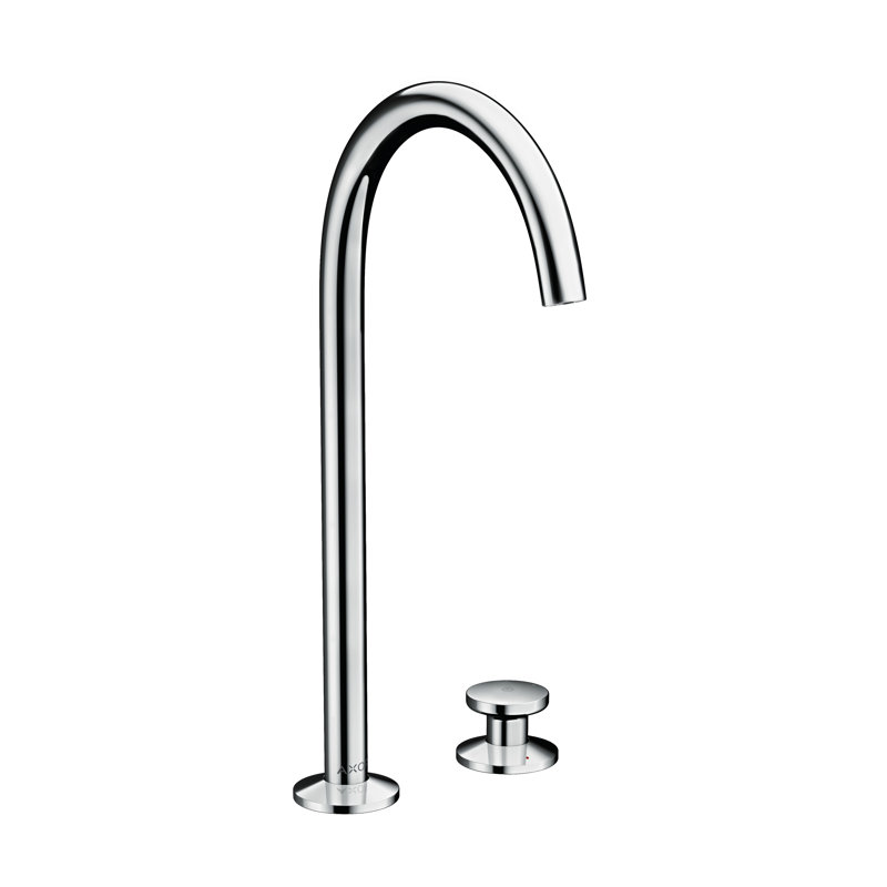 2-Hole Bathroom Sink Faucet, Chrome