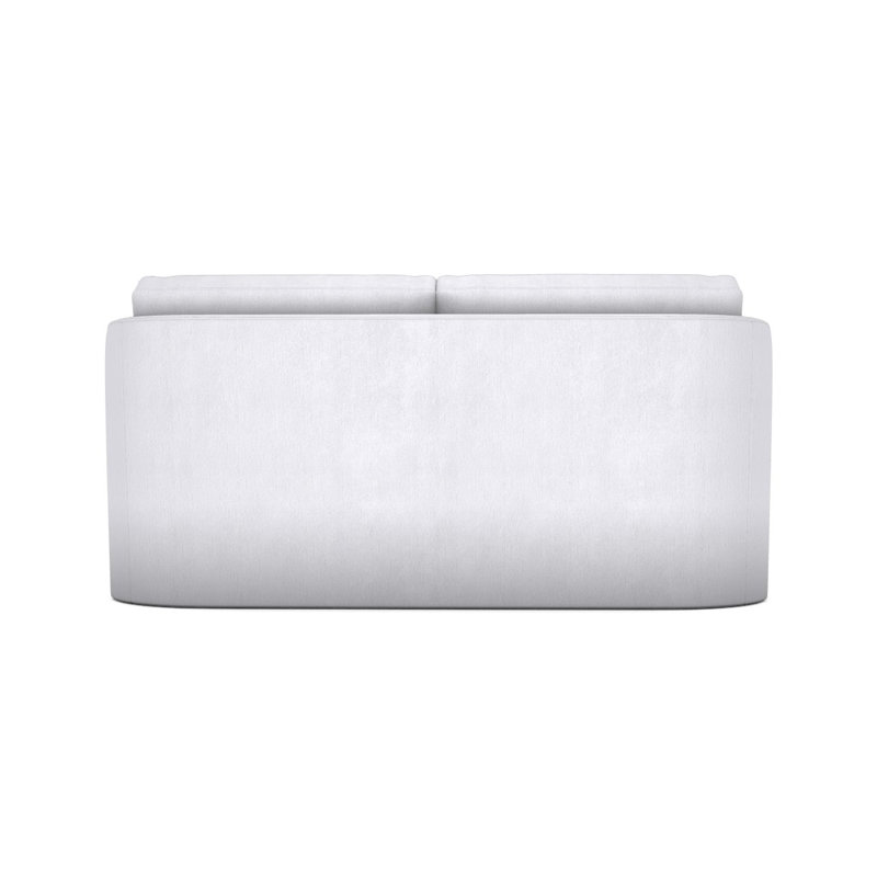 Fisher Base to Floor Bench Seat Mid Sofa, Navada Snow