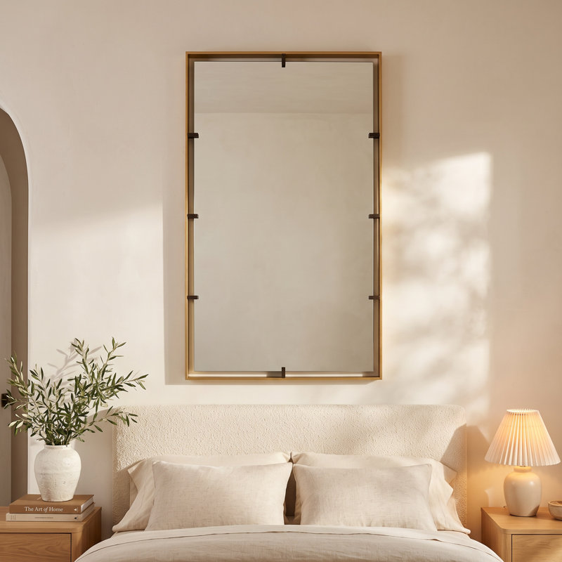 Zuma Metal Flat Wall Mirror