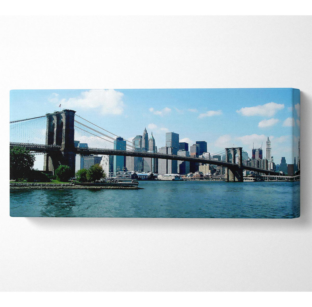 Nyc Brooklyn Blau - Druck